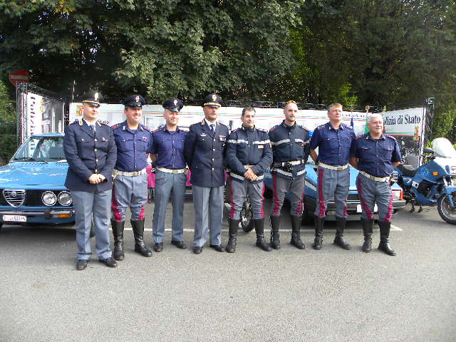 Agenti Polizia di Stato al 1^ Trofeo Citta^ di Lodi (Foto Nastasi)